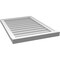 Ekena Millwork Vertical Surface Mount PVC Gable Vent w/ 2"W x 2"H , Brickmould Sill Frame, 22"W x 32"H GVPVE22X3203SN - alternate 5